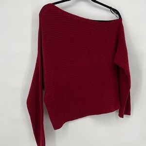 Bailey 44 Slope Ribbed‎ Sweater Red size L